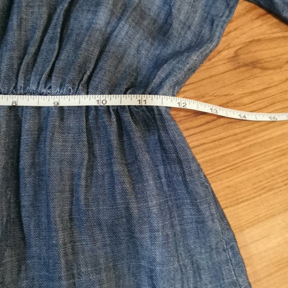 Claudia Rebelo Chic Long Sleeve Denim Dress - Picture 7 of 8